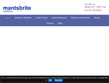 Tablet Screenshot of mantsbrite-systems.co.uk